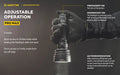 Lampe torche Armytek Barracuda Pro Max White 2800 Lumens - Portée 1000m - Rechargeable - Batterie 21700 Li-Ion  NYCTALOPE  