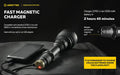 Lampe torche Armytek Barracuda Pro Max White 2800 Lumens - Portée 1000m - Rechargeable - Batterie 21700 Li-Ion  NYCTALOPE  