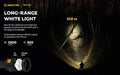 Lampe torche Armytek Bear WRG 1500 Lumens Lumière rouge et verte - rechargeable - NYCTALOPE