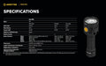 Lampe torche Armytek Bear WRG 1500 Lumens Lumière rouge et verte - rechargeable - NYCTALOPE
