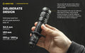 Lampe torche Armytek Dobermann Pro Max 3000 Lumens - Batterie 21700 Li-Ion 5000mAh  NYCTALOPE  