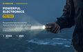 Lampe torche Armytek Dobermann Pro Max 3000 Lumens - Batterie 21700 Li-Ion 5000mAh  NYCTALOPE  