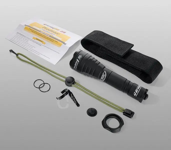 Lampe torche Armytek Predator Red - 160 Lumens en lumière rouge  NYCTALOPE  