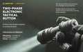 Lampe torche Armytek Viking Pro Max 5300 Lumens - Batterie 21700 Li-Ion 5000mAh - Portée de 355 mètres  NYCTALOPE  