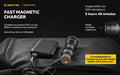 Lampe torche Armytek Viking Pro Max 5300 Lumens - Batterie 21700 Li-Ion 5000mAh - Portée de 355 mètres  NYCTALOPE  