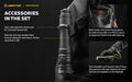 Lampe torche Armytek Viking Pro Max 5300 Lumens - Batterie 21700 Li-Ion 5000mAh - Portée de 355 mètres  NYCTALOPE  