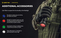 Lampe torche Armytek Viking Pro Max 5300 Lumens - Batterie 21700 Li-Ion 5000mAh - Portée de 355 mètres  NYCTALOPE  