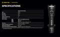 Lampe torche Armytek Viking Pro Max 5300 Lumens - Batterie 21700 Li-Ion 5000mAh - Portée de 355 mètres  NYCTALOPE  