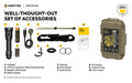 Lampe torche Armytek Viking Pro Max 5300 Lumens - Batterie 21700 Li-Ion 5000mAh - Portée de 355 mètres  NYCTALOPE  