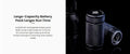 Lampe torche Nextorch ST30 V2.0 - 8000 Lumens - rechargeable - Powerbank intégré  NYCTALOPE  