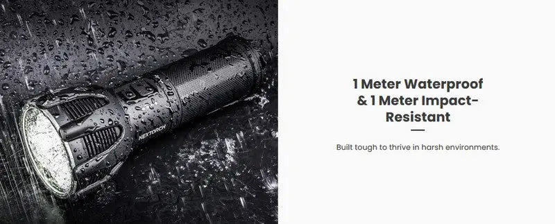 Lampe torche Nextorch ST30C - 15 000 Lumens - rechargeable - Powerbank intégré  NYCTALOPE  