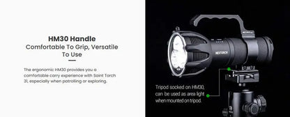 Lampe torche Nextorch ST30C - 15 000 Lumens - rechargeable - Powerbank intégré  NYCTALOPE  
