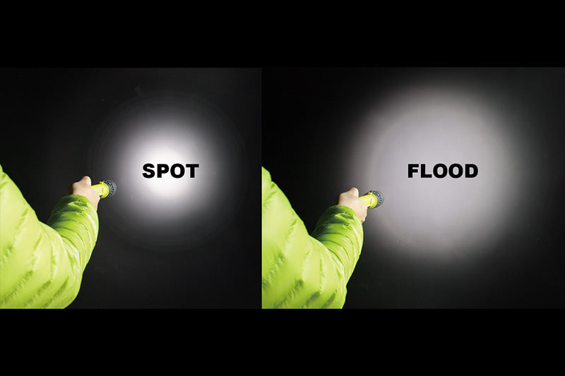 Lampe torche Nightsearcher SIGMA ZOOM 235 Lumens - 3 modes d'éclairage - ATEX Zone 0 - Zoom réglable - Utilise 4 x AA (alcalines)  NYCTALOPE  