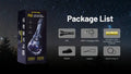 Lampe torche Nitecore P40 tactique laser LEP – 2000 Lumens  NYCTALOPE  