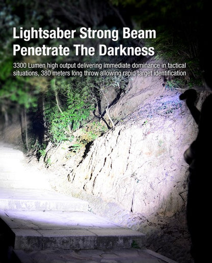 Lampe Torche Klarus XT11GT PRO V3 - 3300 Lumens tactique et rechargeable - NYCTALOPE