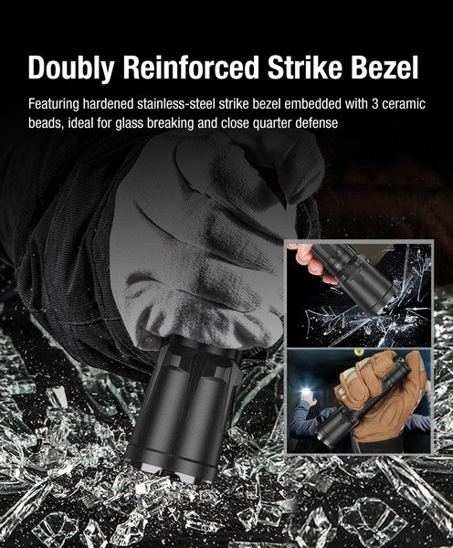 Lampe Torche Klarus XT11GT PRO V3 - 3300 Lumens tactique et rechargeable - NYCTALOPE