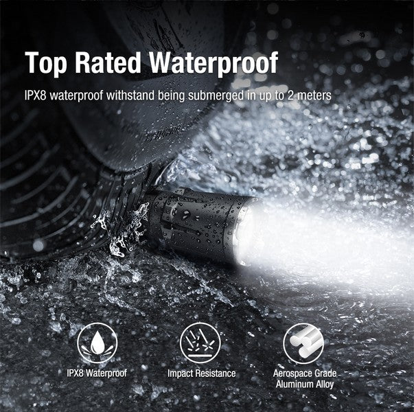 Lampe Torche Klarus XT11GT PRO V3 - 3300 Lumens tactique et rechargeable - NYCTALOPE