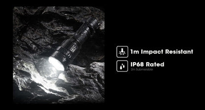 Lampe Torche Tactique Nitecore TM9K Pro 9900 Lumens rechargeable USB-C Nitecore