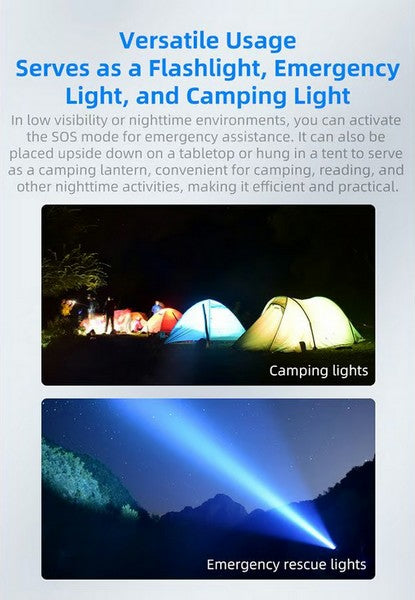 Lampe Torche Rechargeable Klarus A3 – 2200 Lumens – Focus réglable  NYCTALOPE  