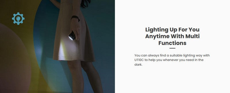 Lampe Frontale Multifonction Nextorch UT10C - 170 Lumens  NYCTALOPE  