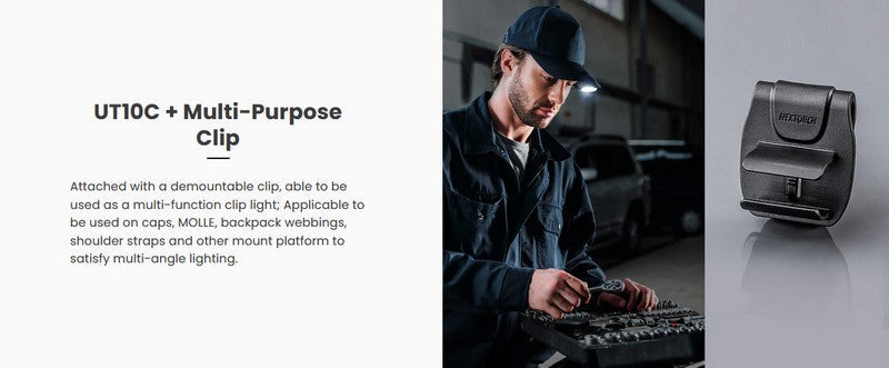 Lampe Frontale Multifonction Nextorch UT10C - 170 Lumens  NYCTALOPE  