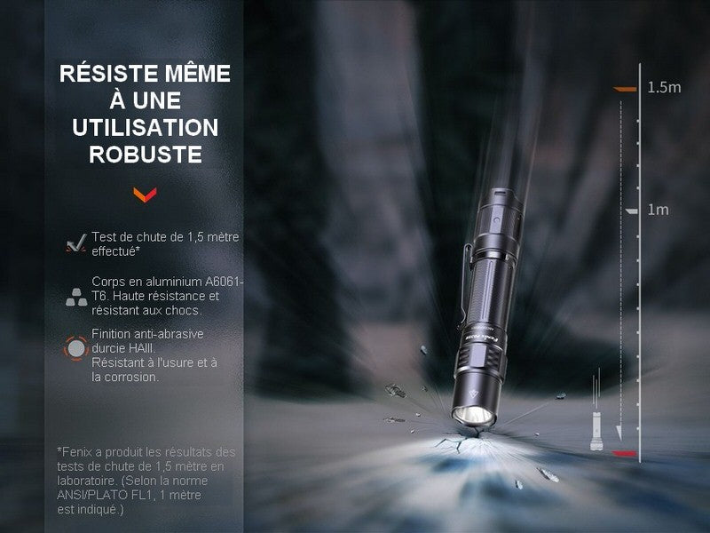 Lampe Torche Fenix PD35R – 1700 Lumens - rechargeable  NYCTALOPE  