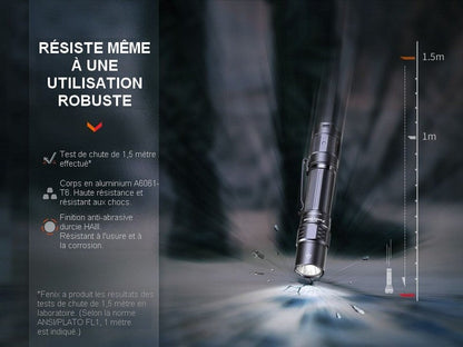 Lampe Torche Fenix PD35R – 1700 Lumens - rechargeable  NYCTALOPE  