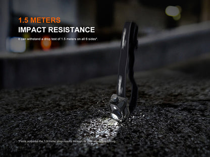 Lampe Frontale Fenix HL45R 1000 Lumens - Double faisceau ajustable - Détection gestuelle - Rechargeable USB-C - NYCTALOPE