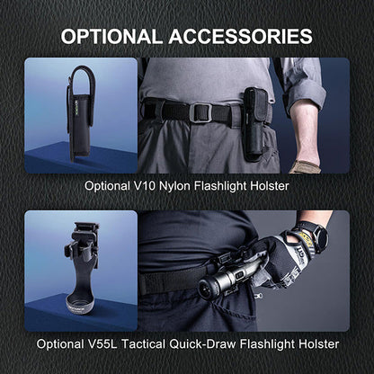 Lampe Torche Nextorch P80B - 2100Lumens rechargeable USB-C  NYCTALOPE  