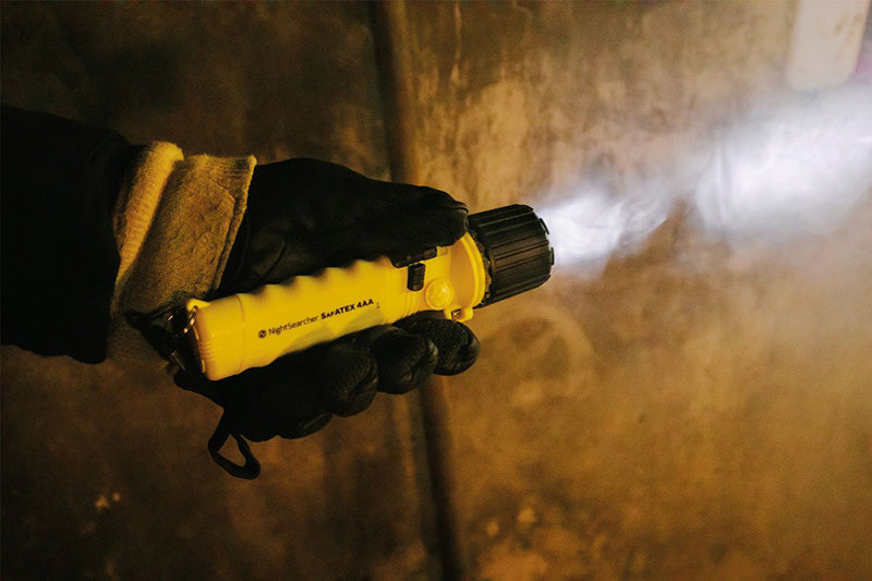 Lampe Torche Nightsearcher Sigma 4AA 185 Lumens - ATEX - Zone 0 - NYCTALOPE