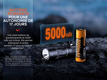 Lampe Torche Fenix PD40R V3.0 – 3000 Lumens  NYCTALOPE  