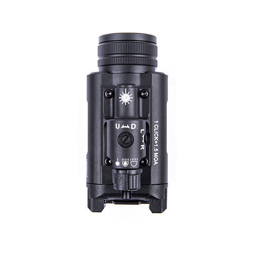 Lampe arme de poing Nextorch WL25 - 1200 Lumens - Laser Vert Intégré - Compatible Multi-Rails  NYCTALOPE  