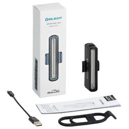 Lampe arrière pour Vélo et VTT Olight SEEMEE 30C – 30 Lumens  NYCTALOPE  