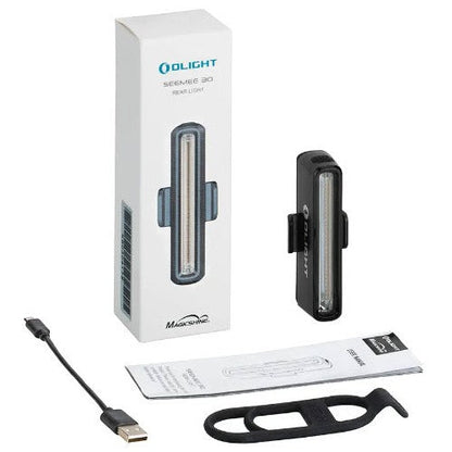 Lampe arrière pour Vélo et VTT Olight SEEMEE 30C – 30 Lumens  NYCTALOPE  