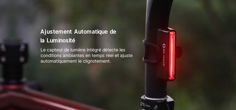 Lampe arrière pour Vélo et VTT Olight SEEMEE 30C – 30 Lumens  NYCTALOPE  