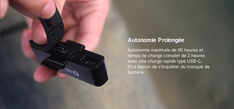 Lampe arrière pour Vélo et VTT Olight SEEMEE 30C – 30 Lumens  NYCTALOPE  