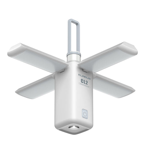 Lanterne Klarus CL2 – 750 Lumens – Rechargeable et Powerbank - Grise  NYCTALOPE  