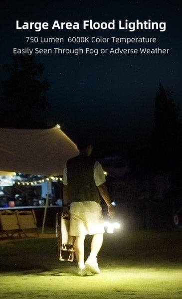 Lanterne Klarus CL2 – 750 Lumens – Rechargeable et Powerbank - Grise  NYCTALOPE  