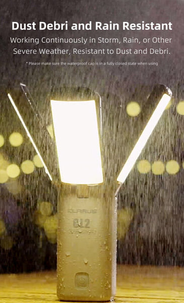 Lanterne Klarus CL2 – 750 Lumens – Rechargeable et Powerbank - Vert Jungle  NYCTALOPE  