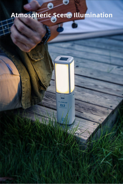 Lanterne Klarus CL2 – 750 Lumens – Rechargeable et Powerbank - Grise