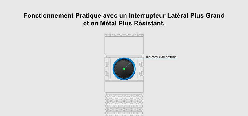 Lampe Torche Olight WARRIOR Mini 3 – 1750 Lumens  NYCTALOPE  