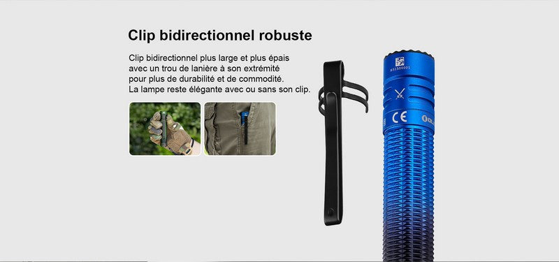 Lampe Torche Olight WARRIOR Mini 3 – 1750 Lumens  NYCTALOPE  