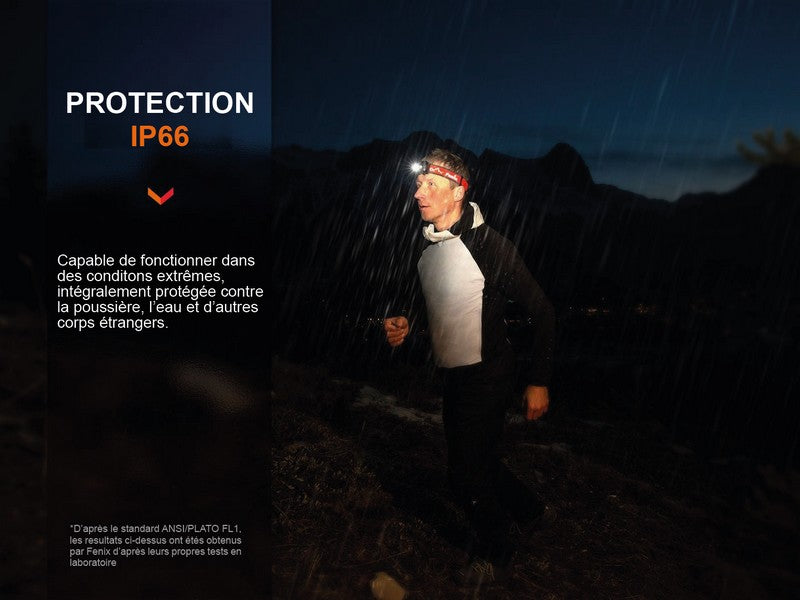 Lampe Frontale Fenix HL32R-T – 800 Lumens – Rechargeable  NYCTALOPE  