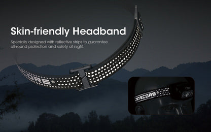 Lampe Frontale Nitecore NU31 – 550 Lumens  NYCTALOPE  