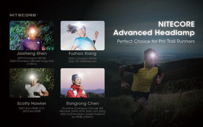 Lampe Frontale Nitecore NU31 – 550 Lumens  NYCTALOPE  