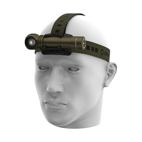 Lampe Frontale Armytek Wizard C2 PRO OLIVE Magnet USB 2500 Lumens  NYCTALOPE  