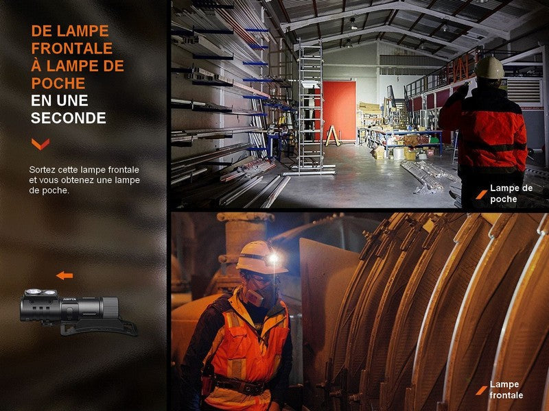 Lampe Frontale Fenix HM71R – 2700 Lumens  NYCTALOPE  