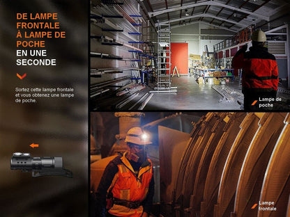 Lampe Frontale Fenix HM71R – 2700 Lumens  NYCTALOPE  