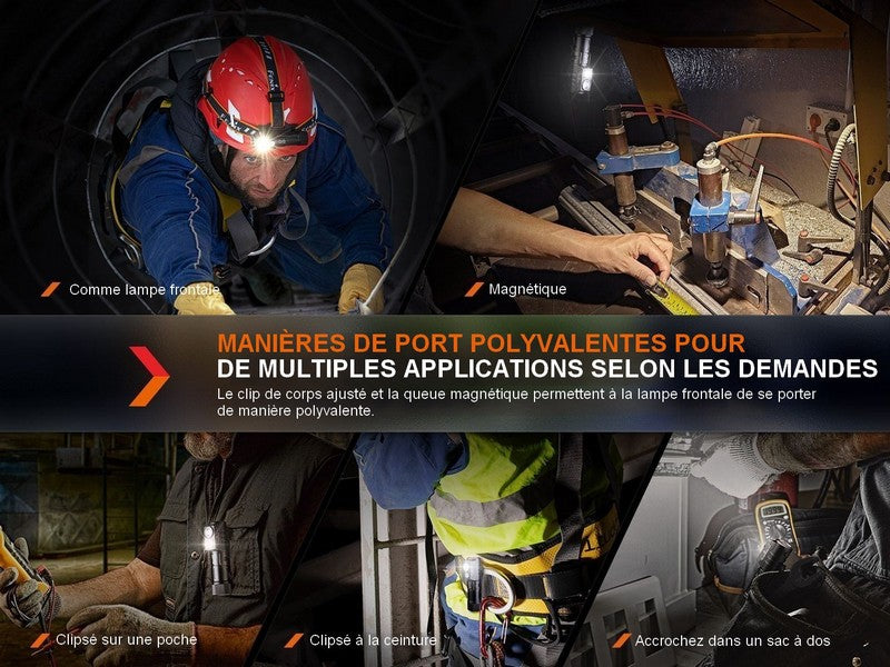 Lampe Frontale Fenix HM71R – 2700 Lumens  NYCTALOPE  