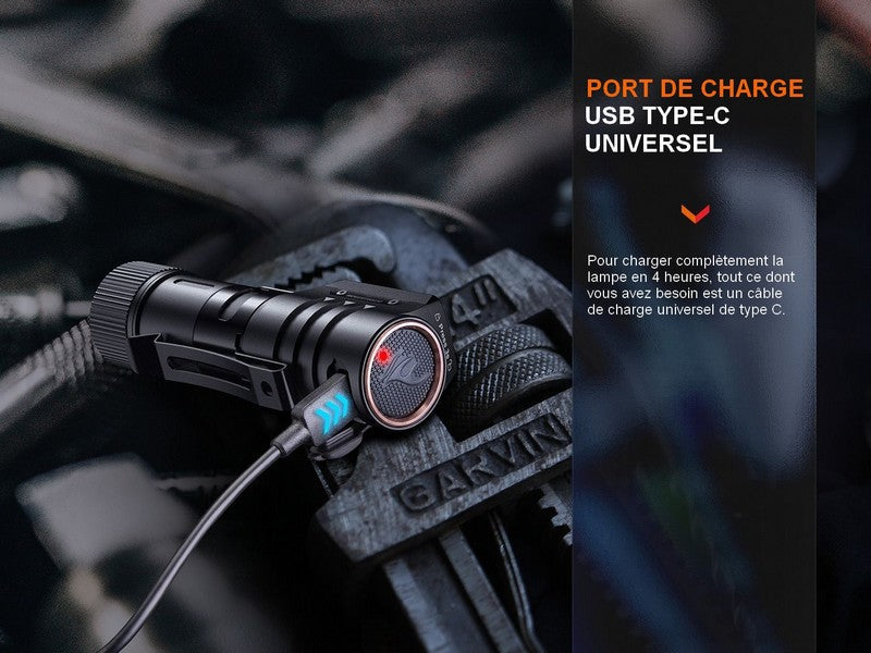 Lampe Frontale Fenix HM71R – 2700 Lumens  NYCTALOPE  